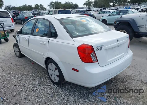 2008 Suzuki Forenza Convenience/Popular/ из США, поврежденный, VIN KL5JD56Z48K971293